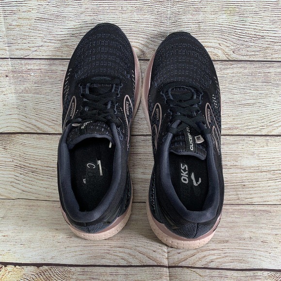 Brooks Womens Size 9 Glycerin GTS 19 Running Shoes Black 1203441B074 Lace Up - Picture 13 of 13